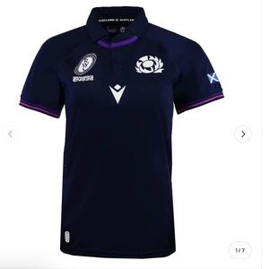 Womans Scotland Rugby Top Size M NWT